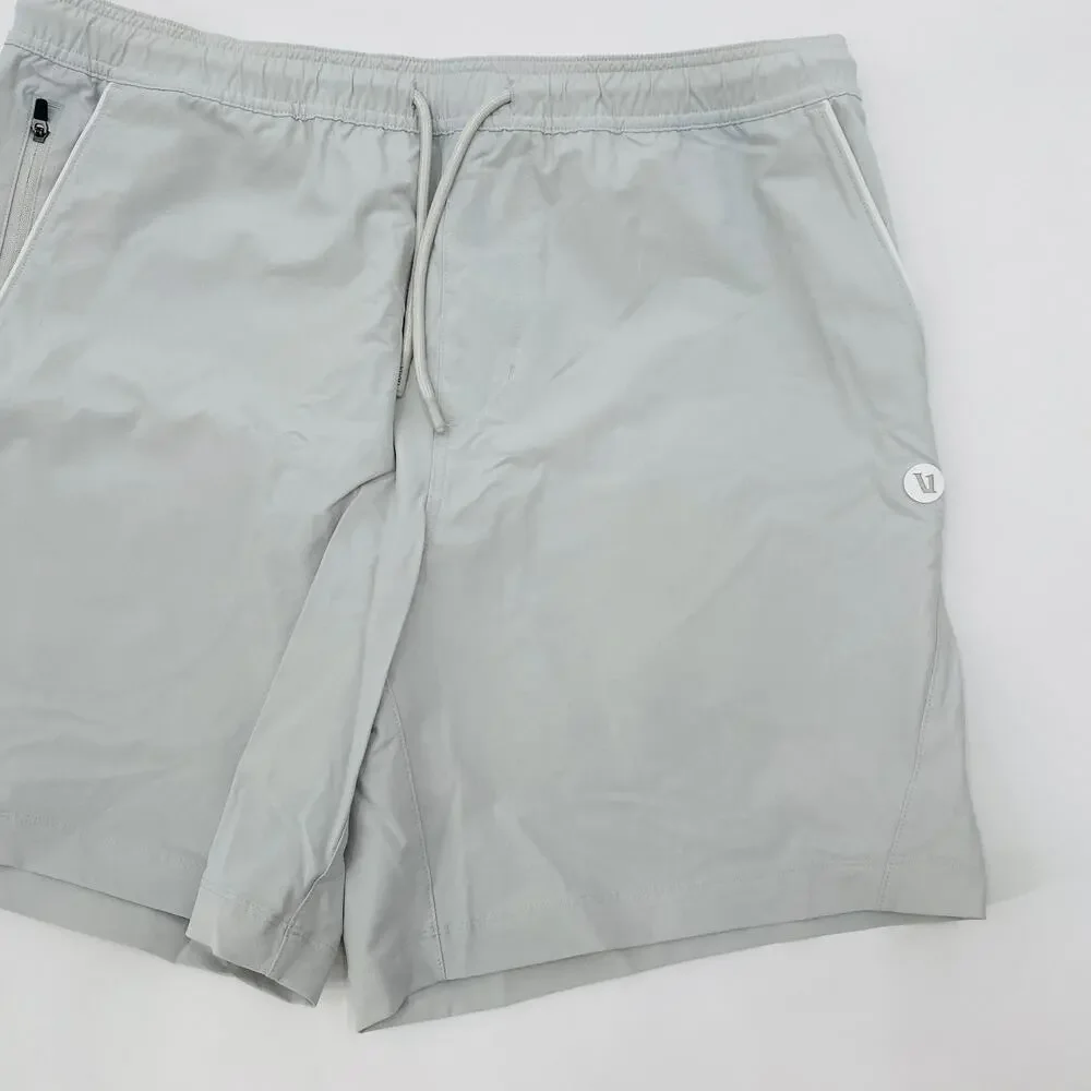 Vuori L Crosscourt Short 7” Frost Grey